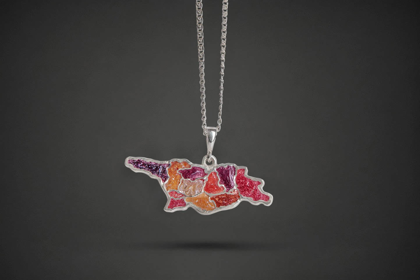 Necklace "Colorful Georgia"